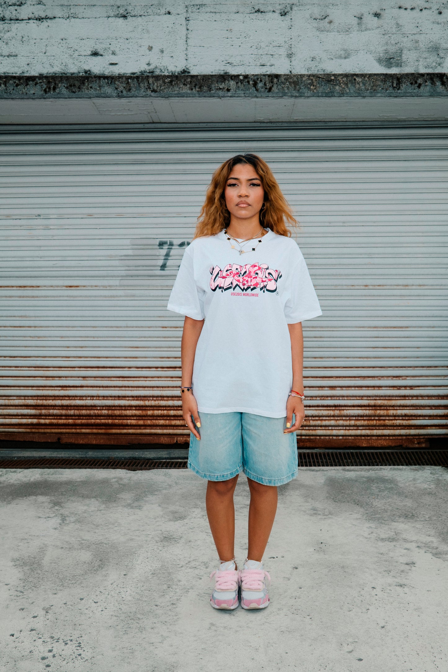 Urban Flame (Pink Tee)