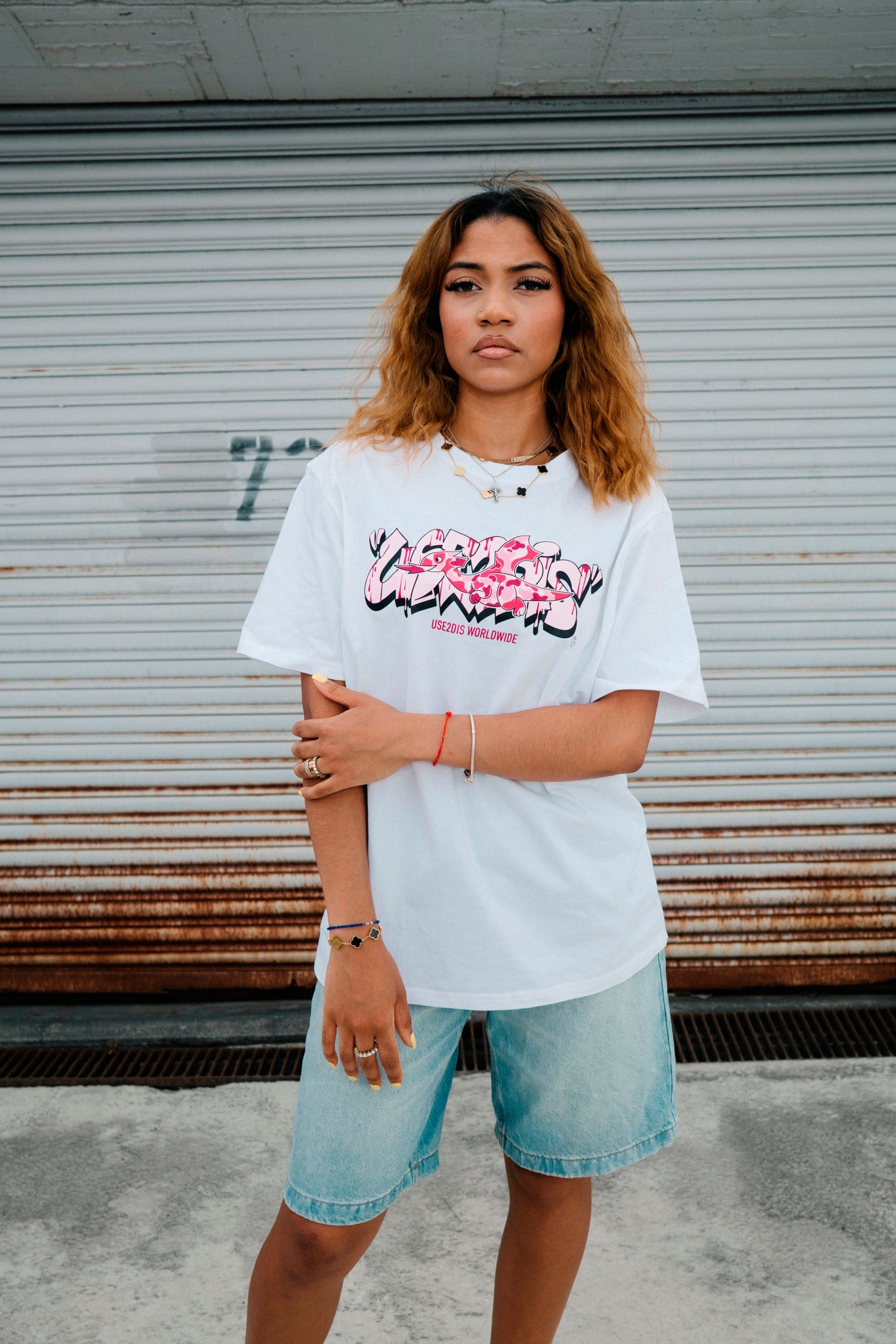 Urban Flame (Pink Tee)